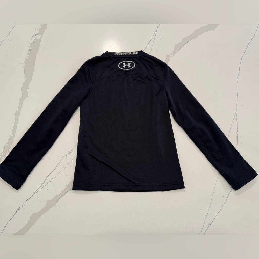 Under Armour Black Long Sleeve Performance Tee - Picture 3 of 3